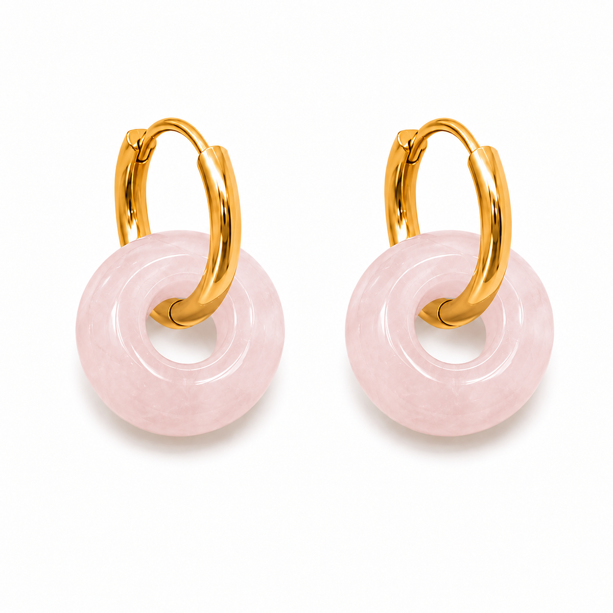 Halo hoops - Blush